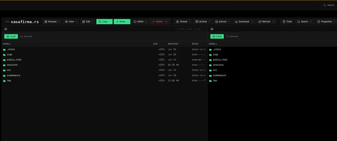 LimaPanel kontrolna tabla